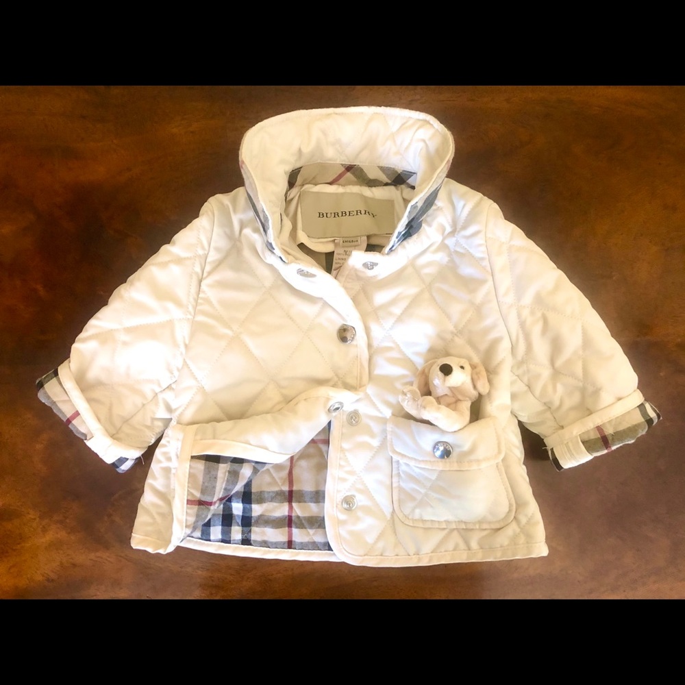 Burberry Quilted Jacket 6m